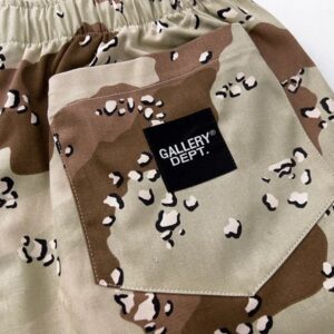 gallery dept camo shorts multicolor