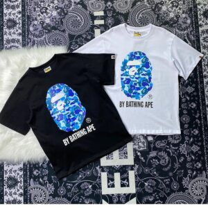 bape camo tee multi color