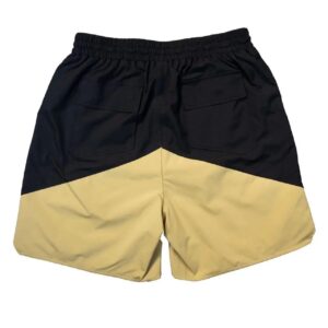 rhude color block shorts multi