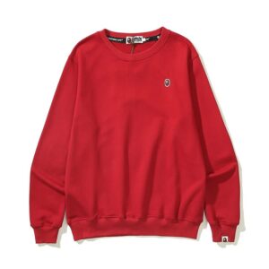 bape logo crewneck sweatshirt multi color