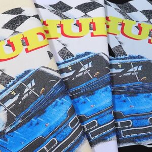 rhude racing t shirt multicolor
