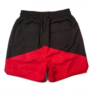 rhude color block shorts multi