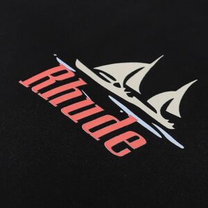 rhude sail print tee multi
