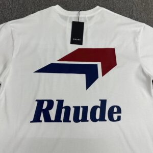rhude arrow logo t shirt multi