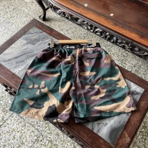 corteiz camo quick dry shorts multi