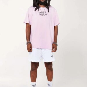 gallery dept gold print t shirt pink