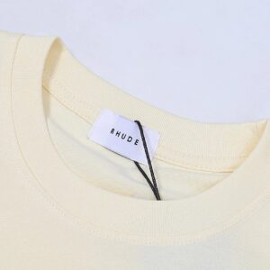 rhude sunset print t shirt multicolor