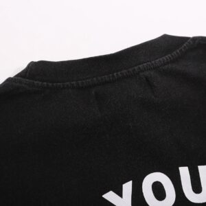 represent washed band t shirt black