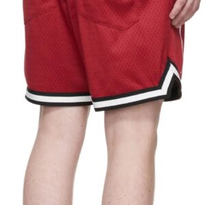 rhude colorblock mesh shorts multicolor