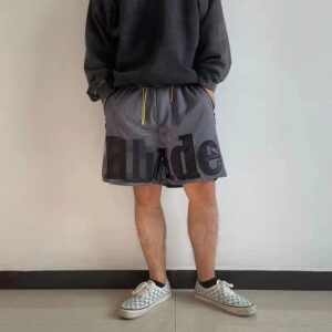 rhude mesh basketball shorts multicolor