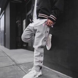 fog x nb dual snap joggers gray