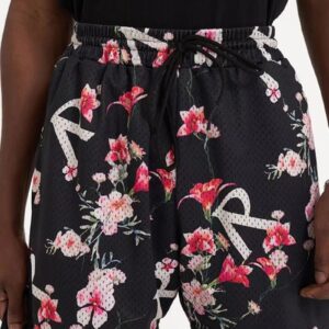 represent floral mesh shorts multi