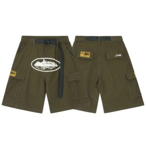 sssaint louis cargo shorts with belt