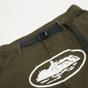 sssaint louis cargo shorts with belt