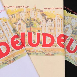 rhude castle print tee multi