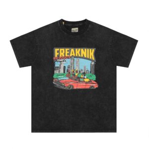 gallery dept printed wash tee black