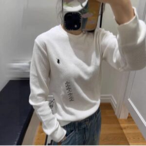 ralph lauren waffle knit sweater multicolor