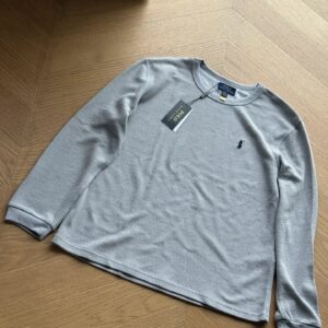 ralph lauren waffle knit sweater multicolor