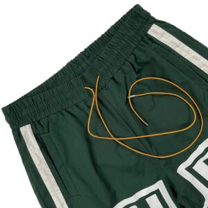 rhude striped colorblock shorts multicolor