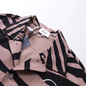 rhude zebra embroidery set multicolor