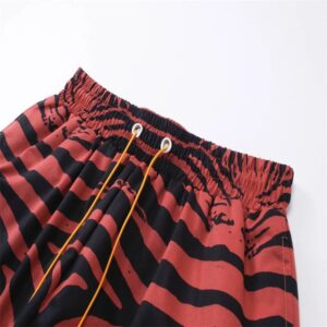 rhude zebra embroidery set multicolor