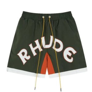 rhude mesh shorts multicolor