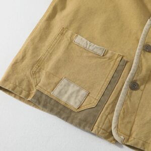 ralph lauren colorblock jacket khaki