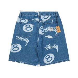 stussy embroidered sweatpants multicolor