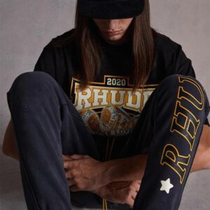 rhude championship tee multicolor