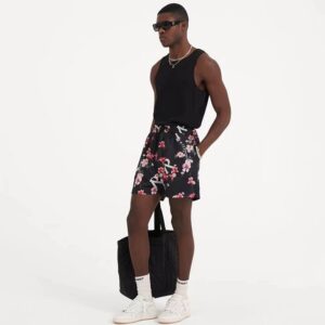 represent floral mesh shorts multi