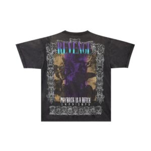 saint abstract print t shirt multi