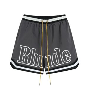 rhude two tone mesh shorts multicolor