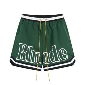rhude two tone mesh shorts multicolor