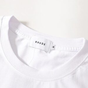 rhude flaming eagle t shirt multicolor