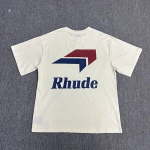 rhude arrow logo t shirt multi