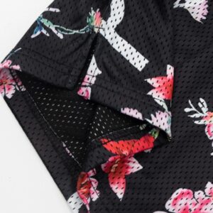 represent floral mesh shorts multi