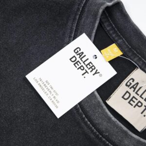 gallery dept washed sleeveless tee black