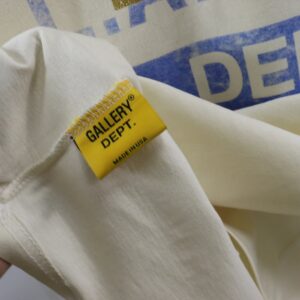 gallery dept gold letter t shirt multicolor