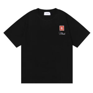 rhude monaco print t shirt multicolor