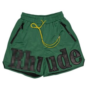 rhude mesh basketball shorts multicolor