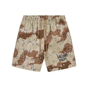 gallery dept camo shorts multicolor