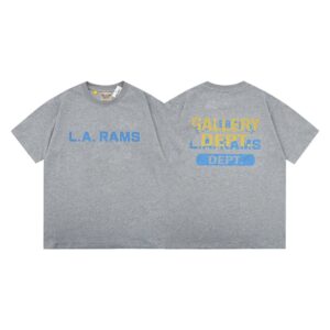 gallery dept gold letter t shirt multicolor