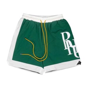 rhude colorblock beach shorts multi