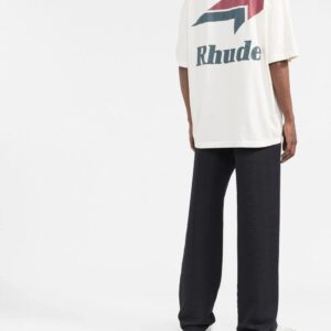 rhude arrow logo t shirt multi
