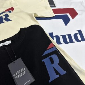 rhude arrow logo t shirt multi