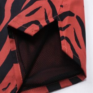 rhude zebra embroidery set multicolor