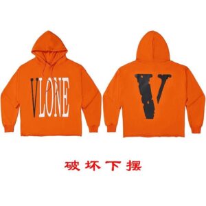 vlone logo hoodie multi color
