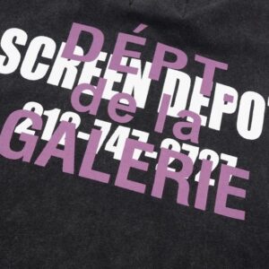 gallery dept vintage wash unisex tee black