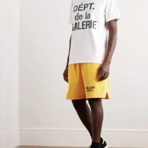 gallery dept black tee multicolor