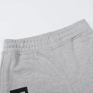 cdg play cotton pants black grey